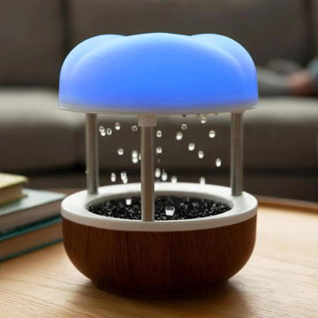 Calming Cloud’ Tabletop Water Fountain Quiet Pump Splash Resistant Zen & Nature Décor Promotes Focus, Stress Relief