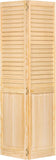 Closet Door, Bi-fold, Louver Panel Plantation (24x80)