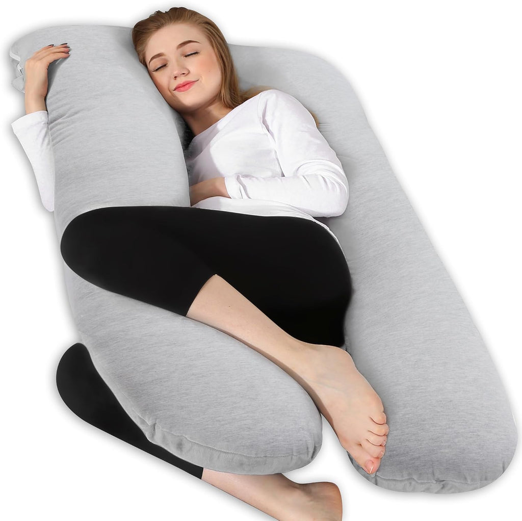 Pregnancy Pillow, C Shaped Full Body Pillow Maternity Pillow for Women 55 inch, Pregnancy Pillows for Sleeping
