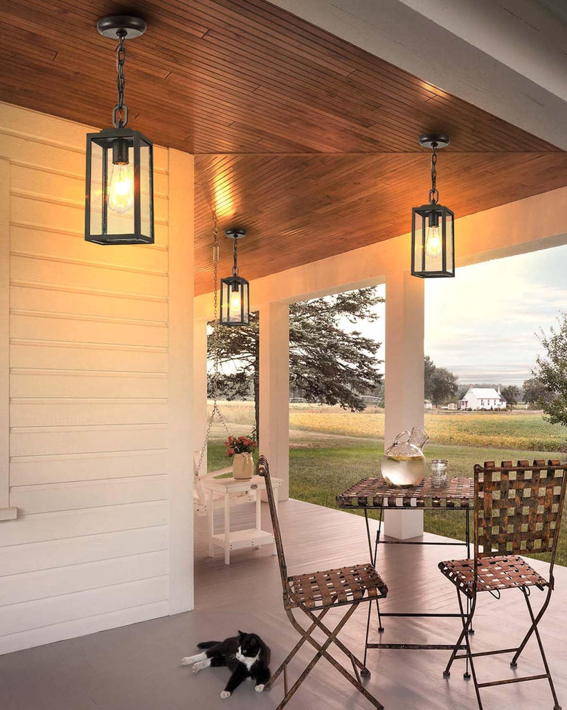 Outdoor Hanging Lights, Exterior Pendant Light Fixtures for Front Porch