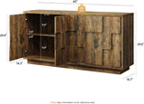 60" Sideboard Buffet Cabinet with Storage