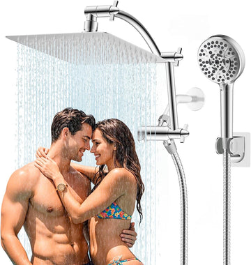 All Metal cUPC Certified Shower Head, 10'' High Pressure Rainfall Shower Head