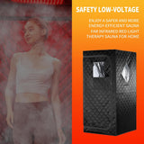 Infrared Red Light Therapy Sauna, Portable Steam and Infrared Sauna for Home, Full Body Sauna Tent for Relaxation