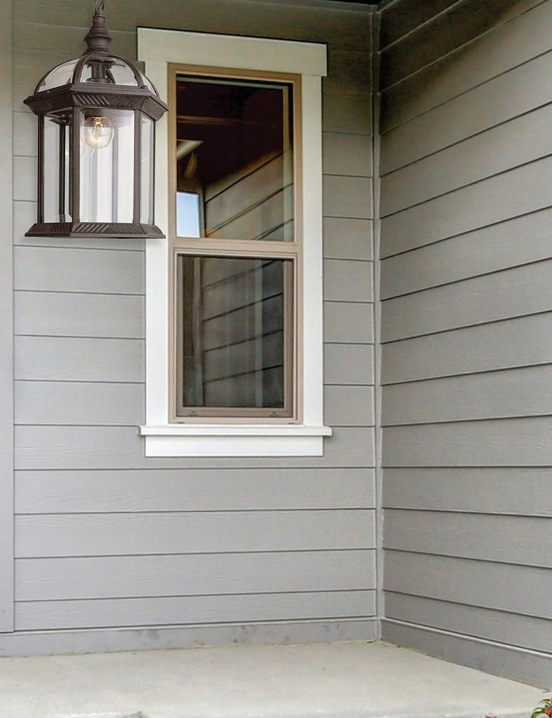 RT Wentworth Collection One Light Outdoor Hanging Lantern I in a Rust Finish I Traditional Style Light Fixture I