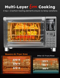 Bravo XL Pro Air Fryer Toaster Oven with Grill Combo, 2025 New Ultra-Fast Convection System, 35% Crispier, 2X More