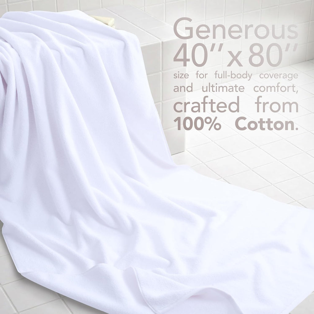 Soft Linen 100% Cotton Luxury Turkish Towels, 40x80 XL Bath Sheet | Soft Absorbent Quick Dry OEKO Tex Standard 100