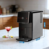 Countertop Nugget Ice Maker, Self-Cleaning Portable Ice Machine, 33 lb/24H, 1.8L Water Tank, 1.5 lb Ice Storage