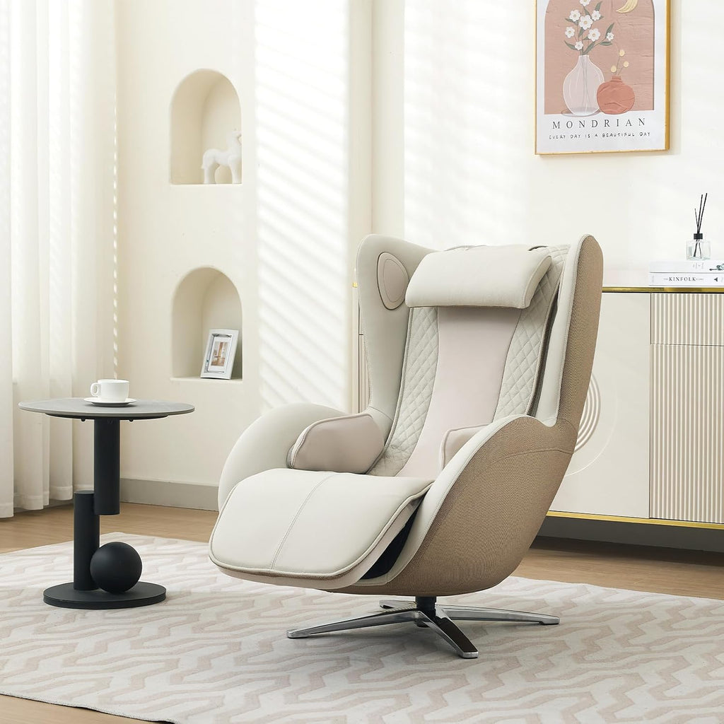Aurora Massage Chair Full Body with Airbags, Heating, Zero Gravity | Auto Modes, Bluetooth Speaker, Genuine Leather