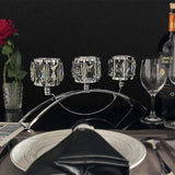 3 Arms Crystal Candle Holders, Arch Candlestick Table Candelabras Centerpieces, Dinning Room, Cabinet Ornaments, Home