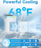 Portable Air Conditioners Cooling Fan: 2026 Upgraded 4-IN