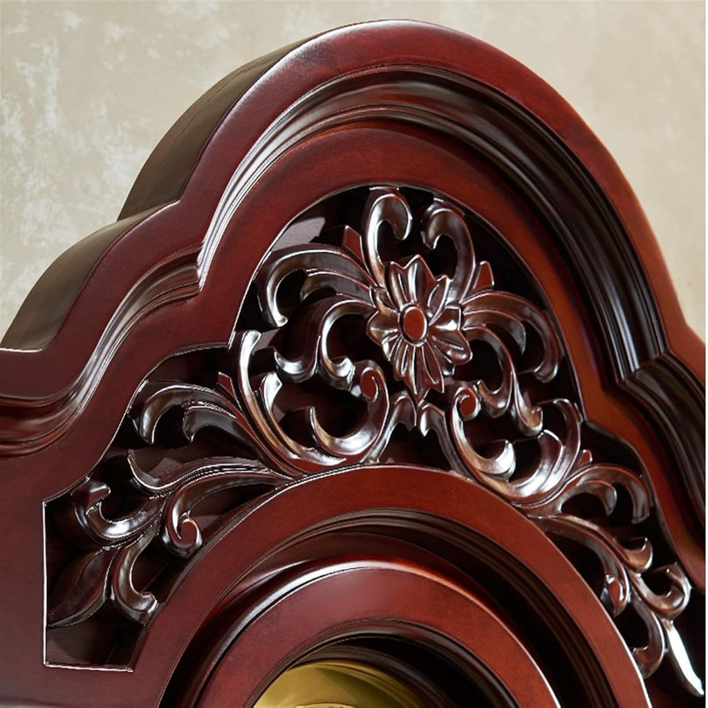 Grandfather Clock, Solid Wood Classical Vertical Clock, Vertical Clock, Chinese Style Floor Clock, European Style Living Room Pendulum...
