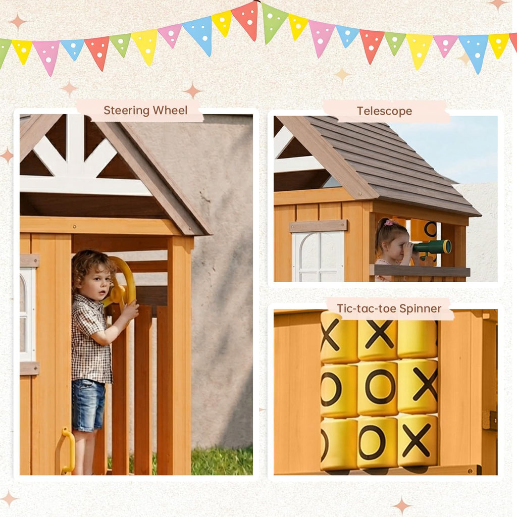 Wooden Swing Sets - Outdoor Playset