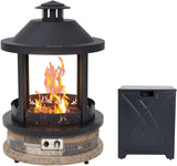 28 Inch Propane Fire Pit - Propane