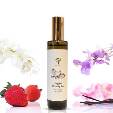English Country Inn Linen & Room Spray Air Freshener, Made With Essential Oils, Fragrance room spray with Strawberry
