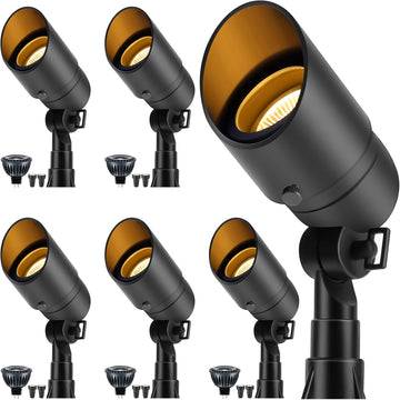 Low Voltage Landscape Spotlight, 12V LED Outdoor Landscape Lighting, Landscape Spot Lights Wired for Garden and Yard