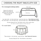 Harvest Gathering Heavyweight Engineered Jacquard Fabric Table Cloth, Décor for Fall, Harvest and Th