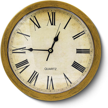 Decorative Wall Clock, Secret Compartment 10 Inch Wall Clock Diversion Safe Secret Hidden Secret Hidden with Hidden Compartment for...