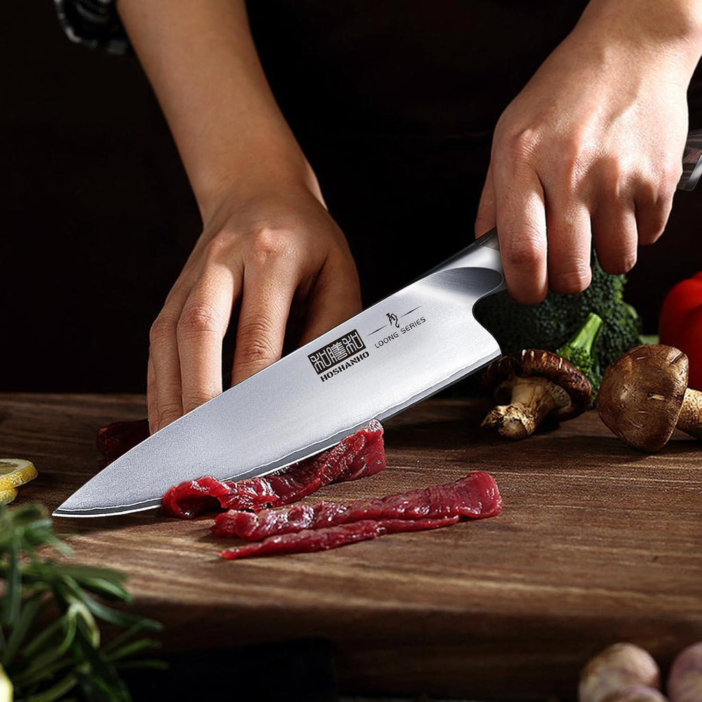 3 Pieces Knife Set, Professional Japanese Kitchen Knife Set | Ultra Sharp Japanese High Carbon Stainless Steel Chef
