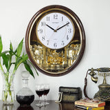 Melody & Chime Motion Wall Clock with Rotating Pendulum, Decorative Wall Clock, for Home, Hotel, Library or Church Decor.