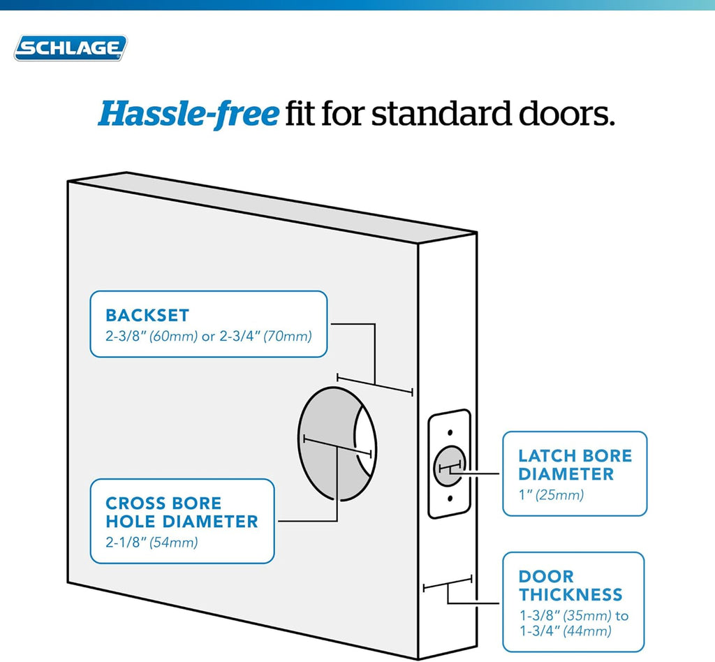 ACC 619 Accent Door Lever, Keyed Entry Lock, Satin Nickel