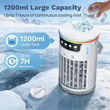 Portable Air Conditioners Desktop AC Unit with Water Ice Cooling Mist