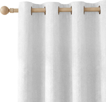 Waterproof Blackout Curtains,Blackout Curtains for Living Room Grommet Drapes Insulated Thermal Light