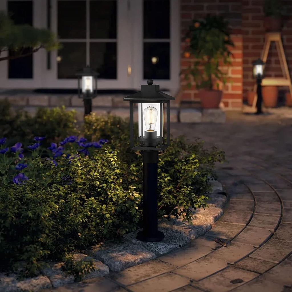 Outdoor Post Light, Exterior Post Lantern Lamps, Pathway Post Lighting Fixture