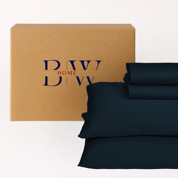 Premium 100% Modal Jersey Sheet Set, Breathable Bedding, Luxurious Comfort with Silky Smooth & Wrinkle-Resistant