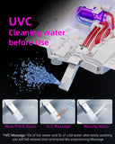 Luxury Smart Toilet with Auto Open/Close, Foam Dispenser, ADA Comfort Height Heated Seat, Warm Water/Dryer