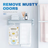 Moisture Absorbers Packets, Fragrance Free 5 Pack, Humidity Packs, Dessicant Packets, Hanging Closet Dehumidifier Bags
