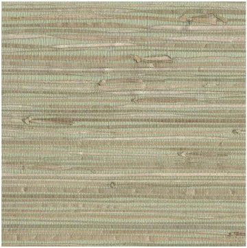 Wallcoverings NZ0780 Sea Grass Grasscloth Wallpaper, Pale Green, Cream, Beige, Tan, Brown