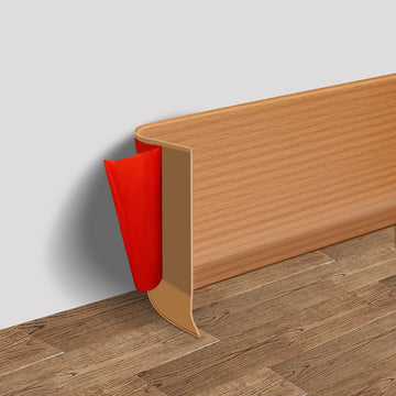 Vinyl Wall Base Rubber Baseboard Molding Trim Self Adhesive 6" Wide