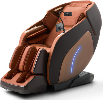 3D Massage Chair, Full Body Massage Chair, Zero Gravity Recliner w/Dynamic Leg Kneading System, 53.14" SL Track