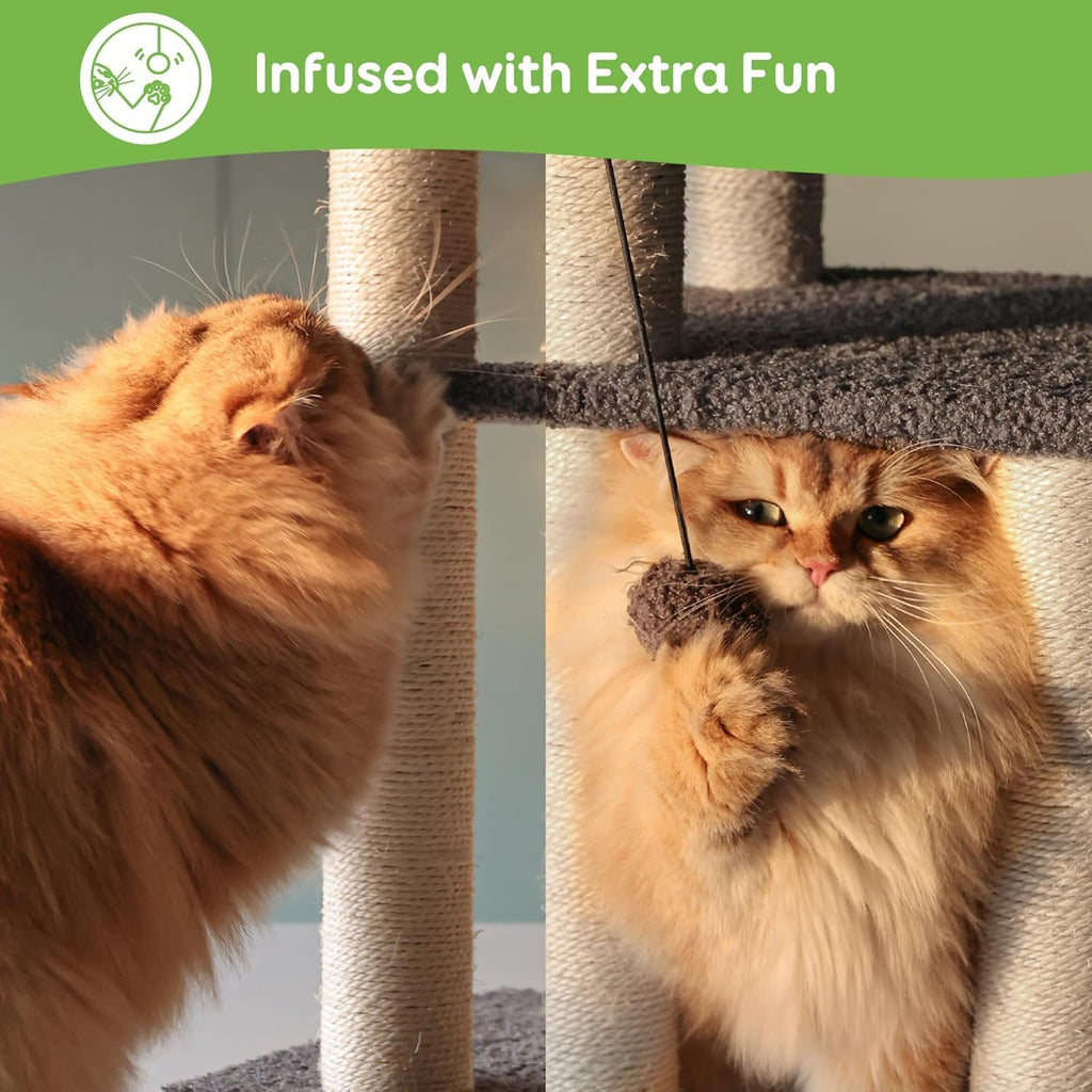 Dog Stairs & Cat Scratching Post Pet Steps for High Beds Couch