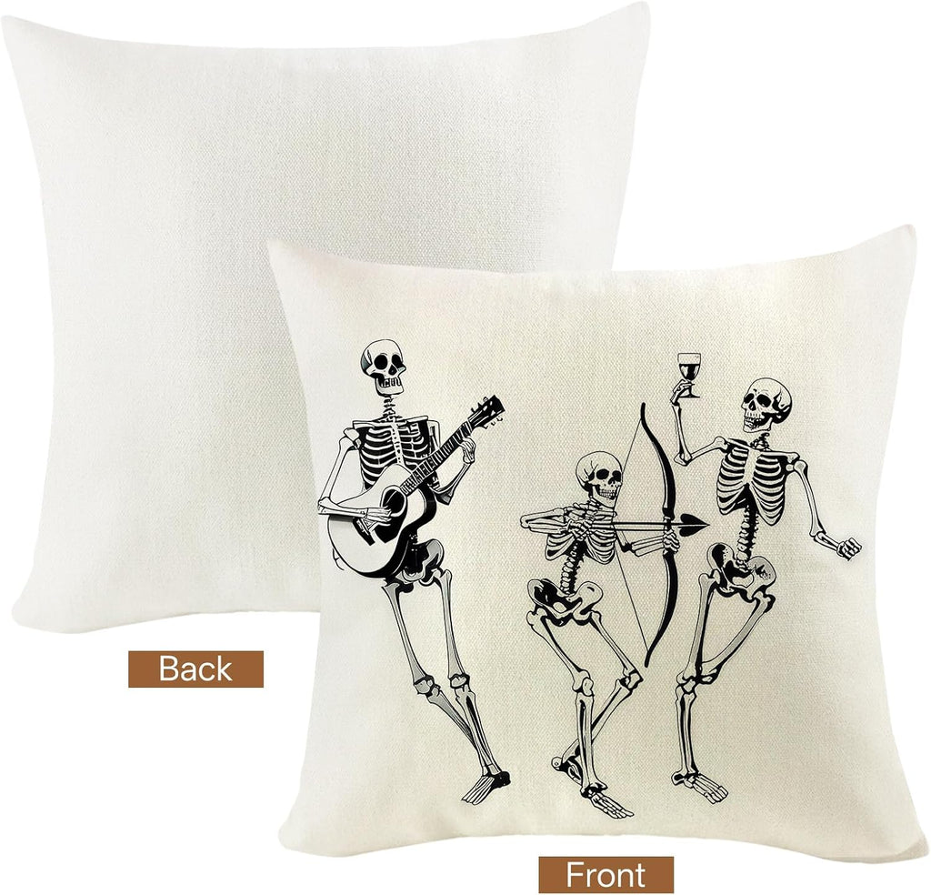 Halloween Throw Pillow Covers 18x18 inch - Set of 4