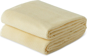 Non-Slip Rug Pad, Keep Area Rugs Safe in Place, Slip and Skid Resistant Pads for Tile and Hardwood Floors, Protect