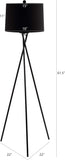 Parsen Black Tripod 62-inch Floor Lamp (LED Bulb Included)