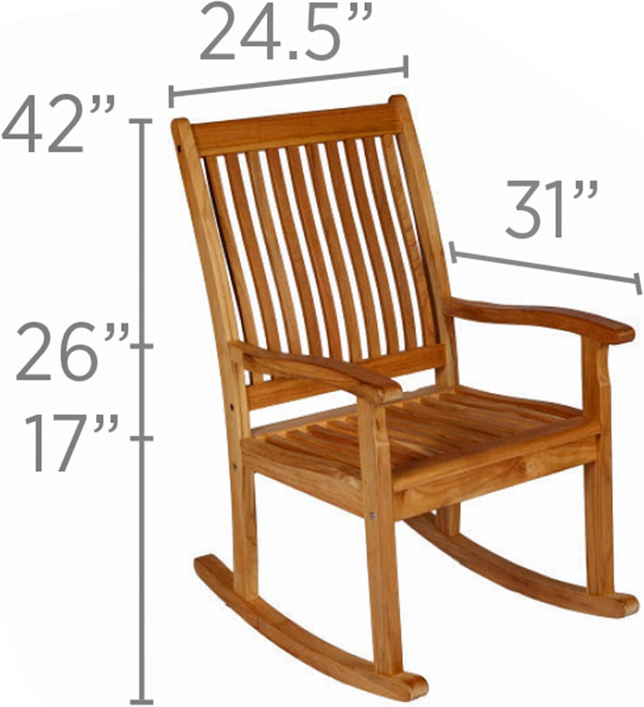 Classic Highback Comfort Rocking Chair