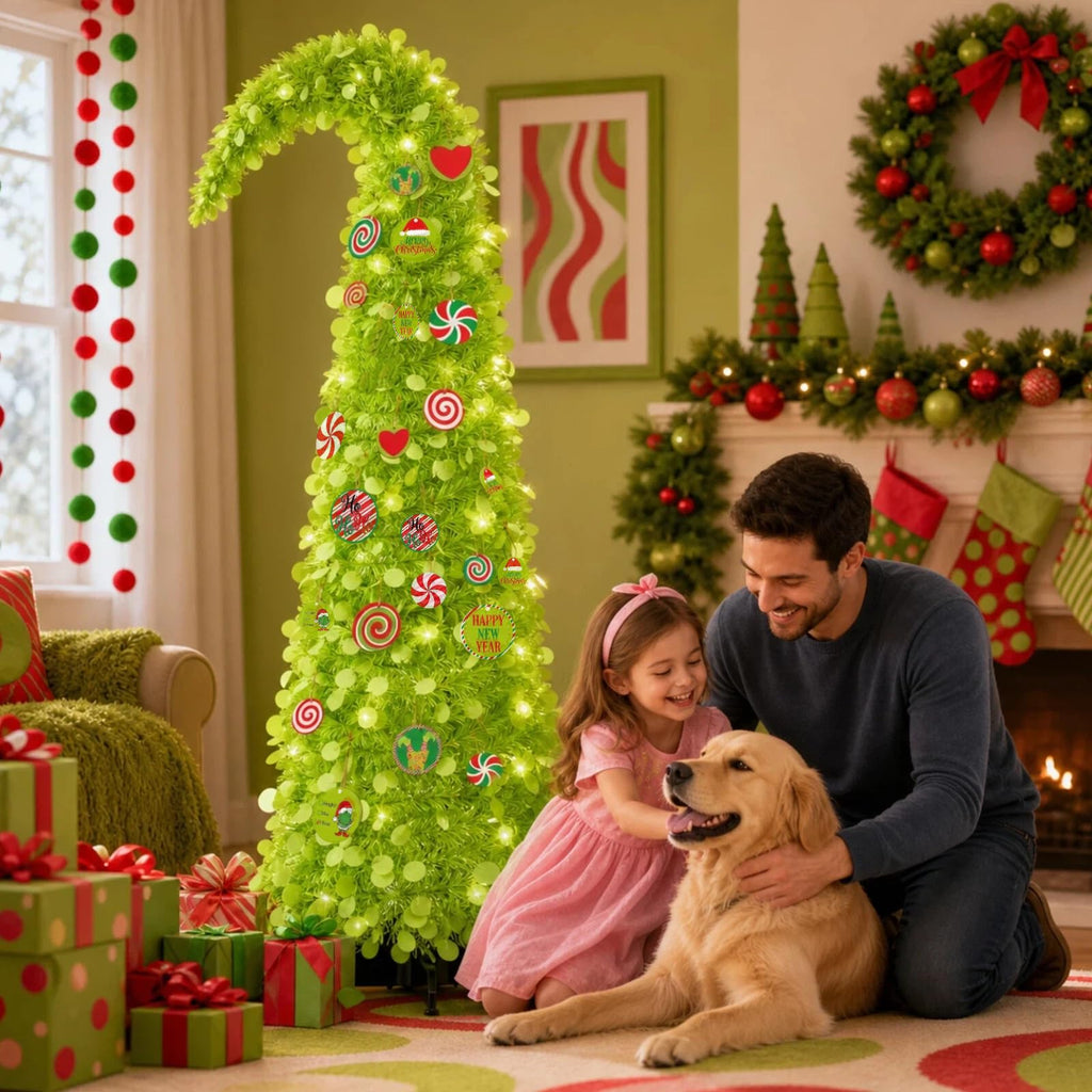 Whimsical 5ft Bendable Pop up Collapsible Tree