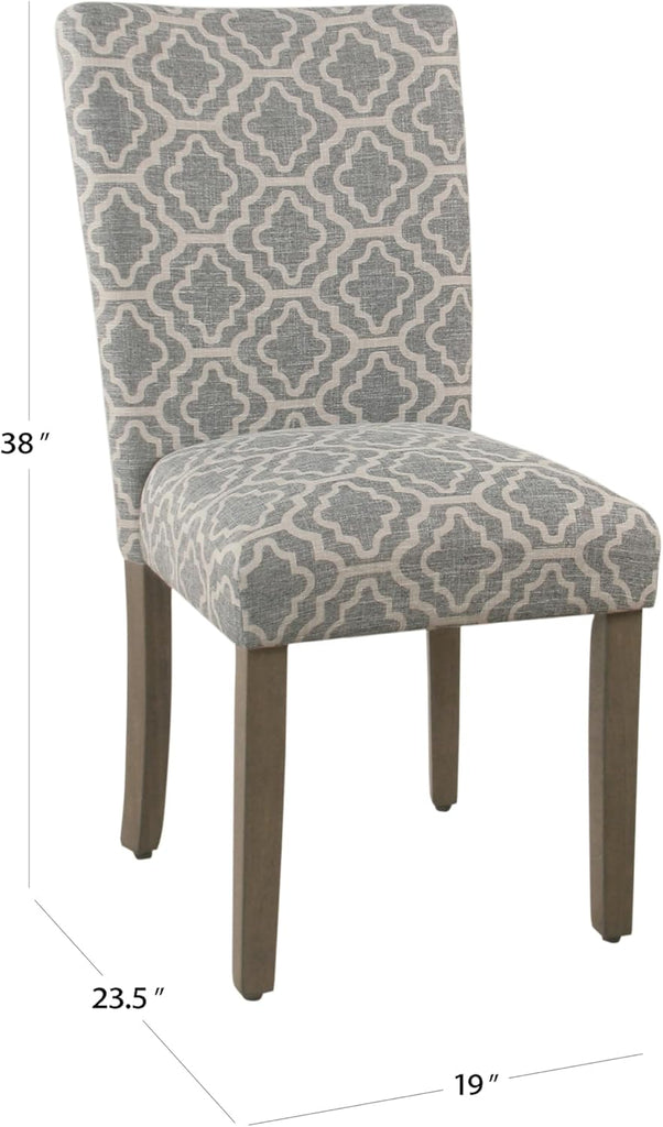 Parsons Dining Chair, Grey (Set of 2)