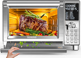 Bravo XL Pro Air Fryer Toaster Oven, Improved 100% Super Convection, Quicker & Crispier Results, 100