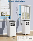 8,000 BTU Portable Air Conditioner, 3-in-1 Portable AC Unit with Remote Control, Cool
