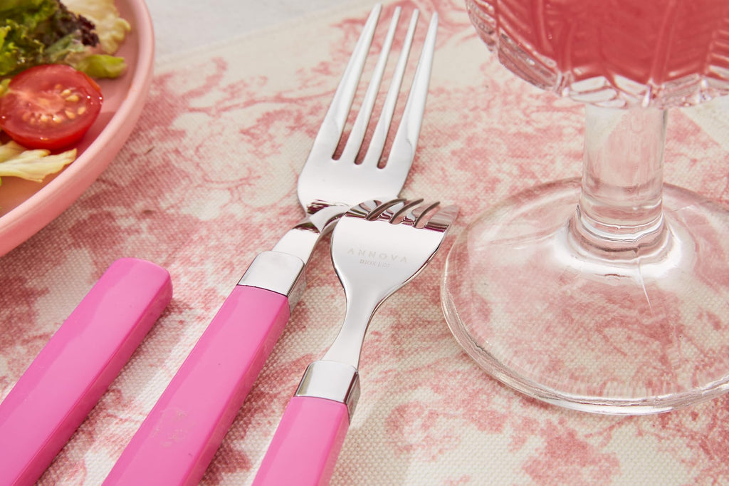 Silverware Set Stainless Steel Colorful Tableware Kitchen Flatware Set Utensils, Includes Dinner Knives, Forks