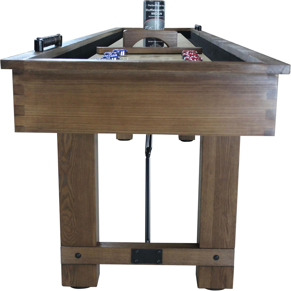 Montauk Pecan 12' Shuffleboard Table