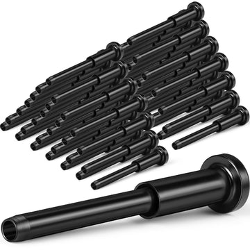 60 Pack 1/8" Invisible Cable Railing Kit T316 Stainless Steel, Black