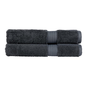 Renaissance 2 Piece Bath Sheet Set | 100% Egyptian Cotton | Ash Gray