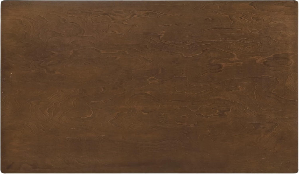 55.5" Dining Table for 4, Modern Rectangular Dining Room Table, Wood Dining Table, Modern Wood Table with Solid Wood