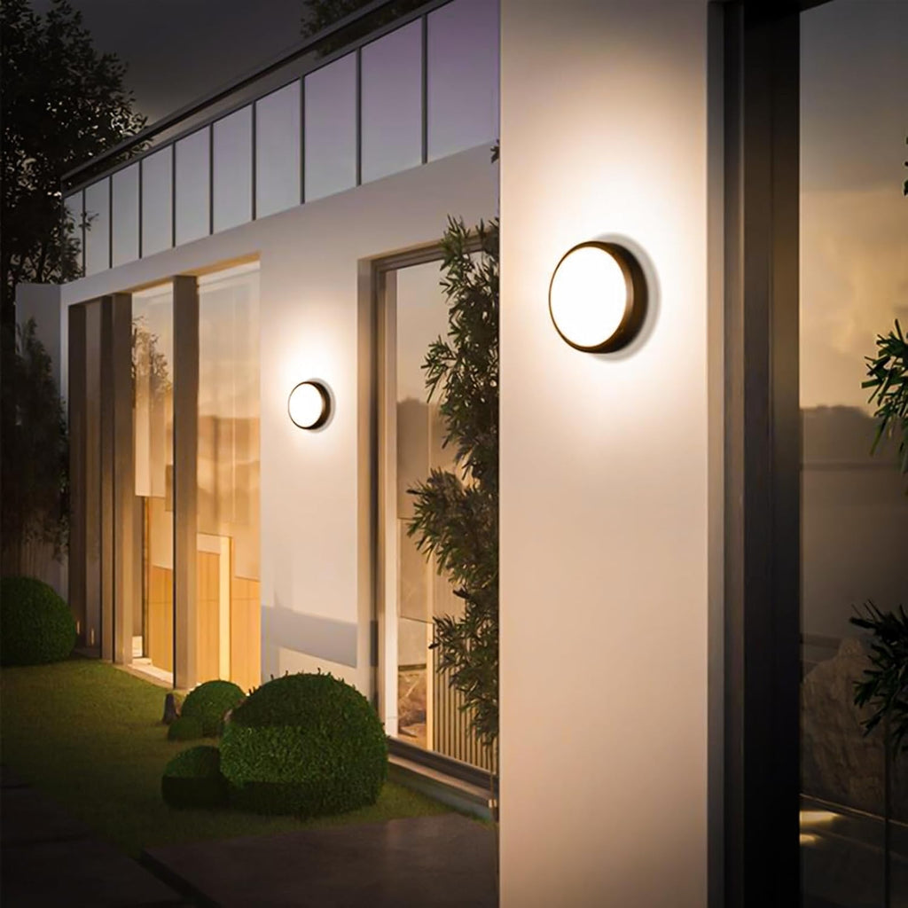 Flush Mount Ceiling Light, Die-Cast Aluminium Fully Sealed Moisture Resistant Light