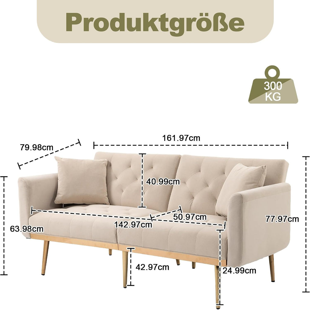 104.33" L-Shaped Modern Polyester Upholstery Sponge Sectional Sofa Couch, White, 69" x 105" x 36"