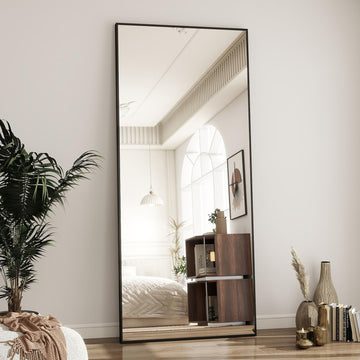 Full Length Mirror with Stand, 65"x24" Floor Mirror